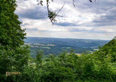 Ausblicke von der Burg Hohenstaufen