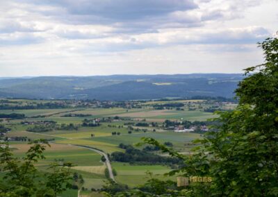 Ausblicke von der Burg Hohenstaufen