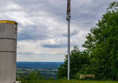 Stauferstele Burg Hohenstaufen