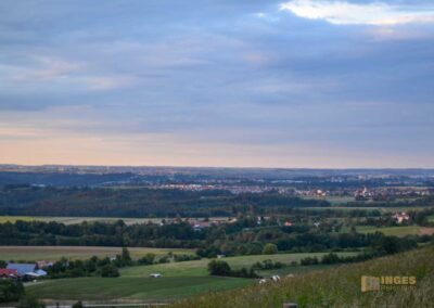 Sonnenuntergang beim Hohenstaufen