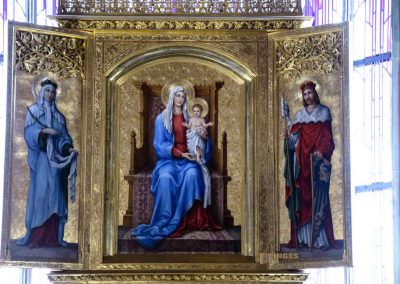 Altstädter Rathaus und Astronomische Uhr in Prag 18 altar rathauskapelle altstaedter rathaus prag 8201