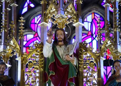 Altstädter Rathaus und Astronomische Uhr in Prag 24 altar rathauskapelle altstaedter rathaus prag 8209