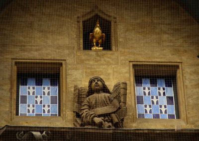 Altstädter Rathaus und Astronomische Uhr in Prag 99 astronomische uhr altstaedter rathaus prag 8525