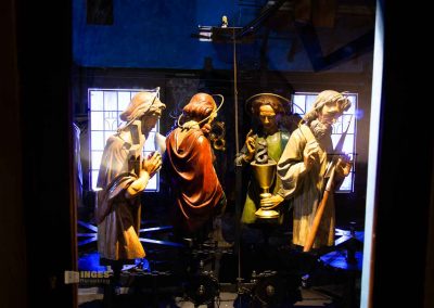 Altstädter Rathaus und Astronomische Uhr in Prag 90 astronomische uhr innen altstaedter rathaus prag 0290