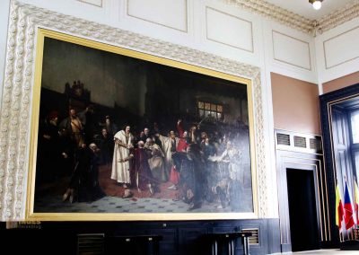Altstädter Rathaus und Astronomische Uhr in Prag 72 brožík sitzungssaal altstaedter rathaus prag 8428