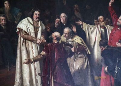 Altstädter Rathaus und Astronomische Uhr in Prag 73 brožík sitzungssaal altstaedter rathaus prag 8430