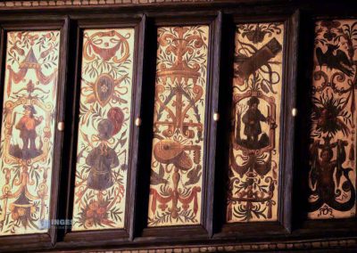 Altstädter Rathaus und Astronomische Uhr in Prag 52 decke alter ratssaal altstaedter rathaus prag 0310