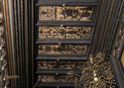 Altstädter Rathaus und Astronomische Uhr in Prag 51 decke alter ratssaal altstaedter rathaus prag 8315