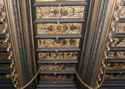 Altstädter Rathaus und Astronomische Uhr in Prag 53 decke alter ratssaal altstaedter rathaus prag 8388