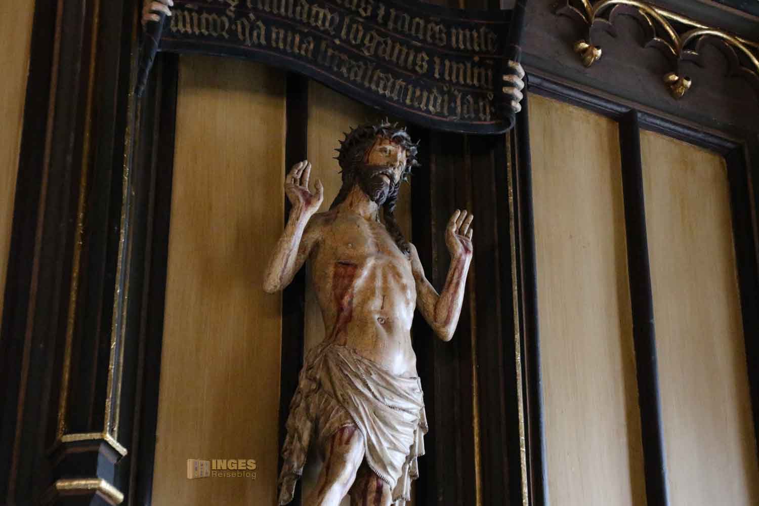 der leidende christus im ratssaal im altstaedter rathaus in prag 8365 der leidende christus im ratssaal im altstaedter rathaus in prag 8365