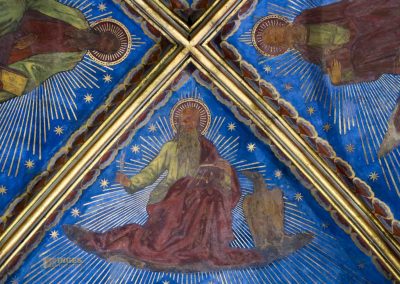 Altstädter Rathaus und Astronomische Uhr in Prag 31 evangelisten rathauskapelle altstaedter rathaus prag 8233