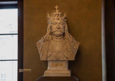 Altstädter Rathaus und Astronomische Uhr in Prag 75 georgssaal altstaedter rathaus prag 0346