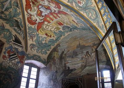 Altstädter Rathaus und Astronomische Uhr in Prag 84 hauptvestibuel im altstaedter rathaus in prag 8511