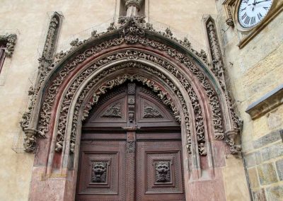 Altstädter Rathaus und Astronomische Uhr in Prag 86 hauptvestibuel im altstaedter rathaus in prag 8517