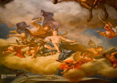 Schlafgemach im Residenzschloss in Dresden