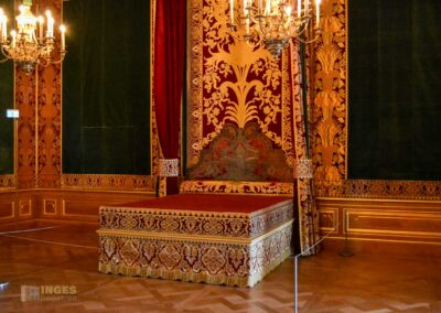 Schlafgemach im Residenzschloss in Dresden