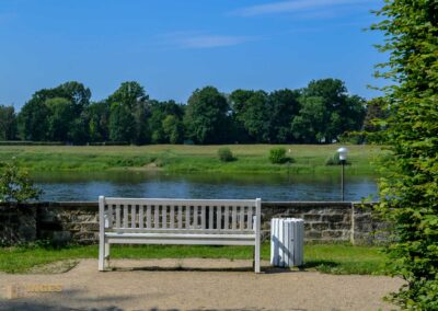 Elbe bei Schloss Pillnitz