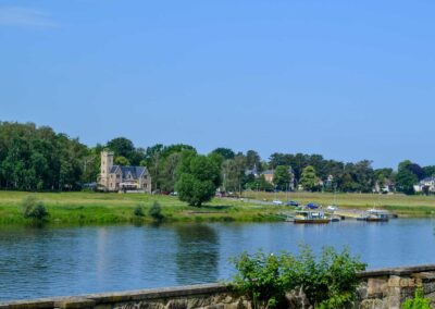 Elbe bei Schloss Pillnitz