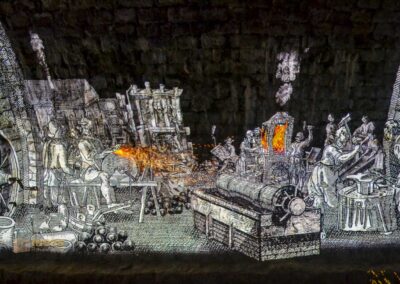 Die Brühlsche Terrasse und die Festung in Dresden 9 Museum Festung Dresden