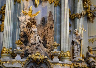 In der Frauenkirche in Dresden 20 Altar in der Frauenkirche in Dresden