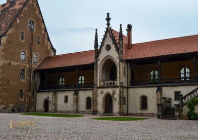 Auf dem Burgberg über Meißen 17 Domplatz Burgberg Meißen
