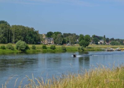 Elbe bei Schloss Pillnitz