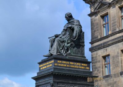Die Brühlsche Terrasse und die Festung in Dresden 20 Ständehaus Dresden