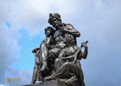 Die Brühlsche Terrasse und die Festung in Dresden 23 Ständehaus Dresden