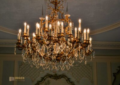 Der Watteau-Saal im Schloss Pillnitz