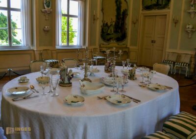 Der Watteau-Saal im Schloss Pillnitz