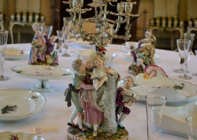 Der Watteau-Saal im Schloss Pillnitz