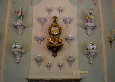 Der Watteau-Saal im Schloss Pillnitz