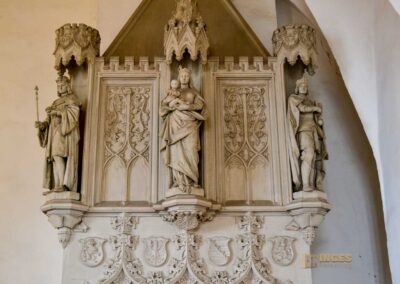 Die Albrechtsburg in Meißen 78 Wappensaal Albrechtsburg in Meißen