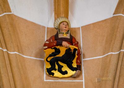 Die Albrechtsburg in Meißen 72 Wappensaal Albrechtsburg in Meißen