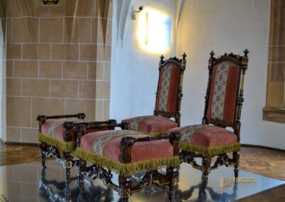 Die Albrechtsburg in Meißen 77 Wappensaal Albrechtsburg in Meißen