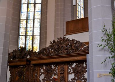 Im Dom St. Petri zu Bautzen 26 Chorgestühl im Dom St. Petri zu Bautzen