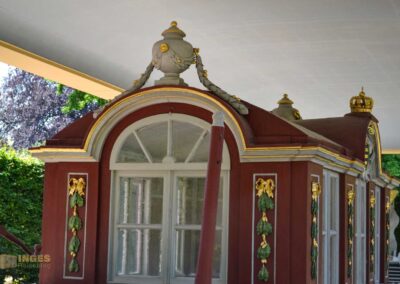 Tritonengondel Park Pillnitz