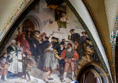 Die Albrechtsburg in Meißen 85 Wandbilder Albrechtsburg in Meißen