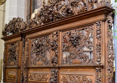 Im Dom St. Petri zu Bautzen 25 Chorgestühl im Dom St. Petri zu Bautzen