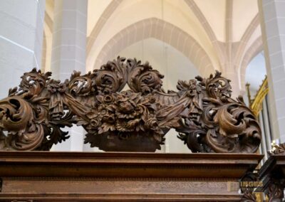 Im Dom St. Petri zu Bautzen 28 Chorgestühl im Dom St. Petri zu Bautzen