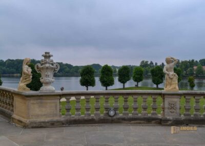 Terrassenanlage auf Schloss Moritzburg