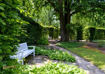 Heckengärten im Park Pillnitz