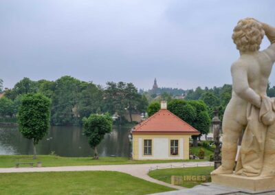 Terrassenanlage auf Schloss Moritzburg