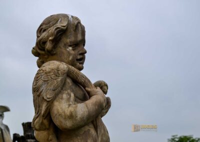 Skulpturenschmuck auf Schloss Moritzburg