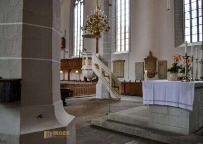 Im Dom St. Petri zu Bautzen 31 evangelischer Altarraum im Dom St. Petri zu Bautzen