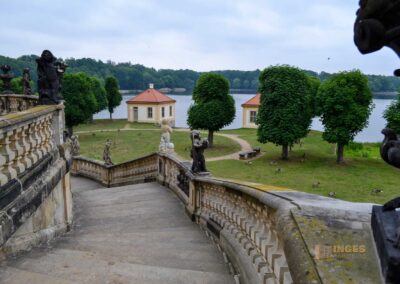 Terrassenanlage auf Schloss Moritzburg