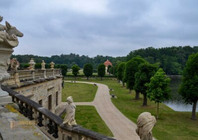 Terrassenanlage auf Schloss Moritzburg