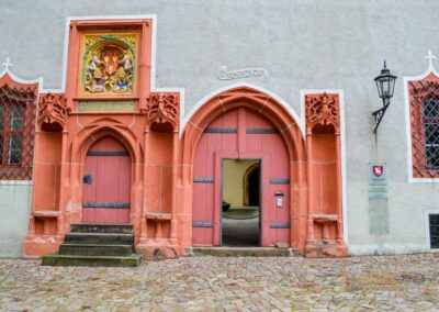 Auf dem Burgberg über Meißen 33 Domplatz Burgberg Meißen