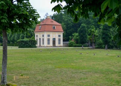 Schlosspark von Schloss Moritzburg
