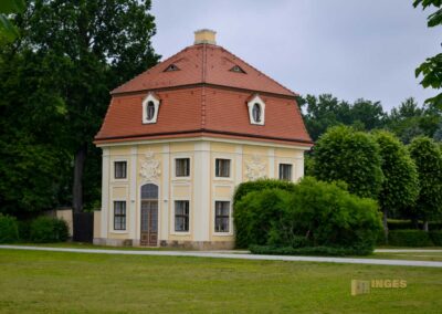 Schlosspark von Schloss Moritzburg